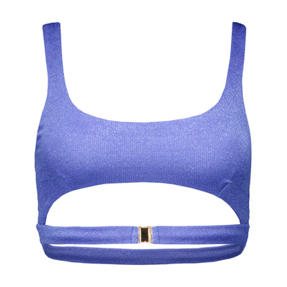 Roxy Textured Bikini Top - Vibrant Blue